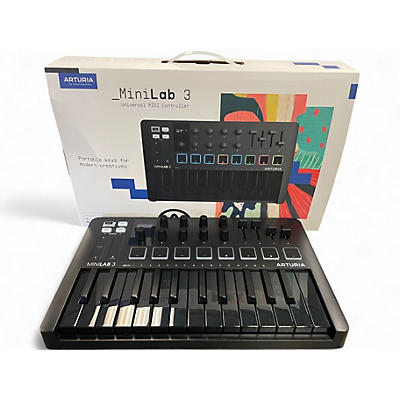 Used Arturia Minilab 3 MIDI Controller