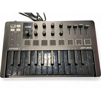 Used Arturia Minilab 3 MIDI Controller