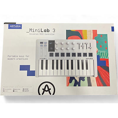 Used Arturia Minilab 3 MIDI Controller