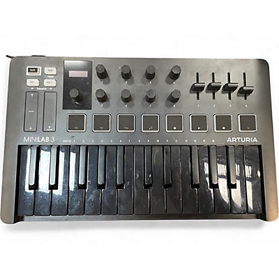 Used Arturia Minilab 3 MIDI Controller