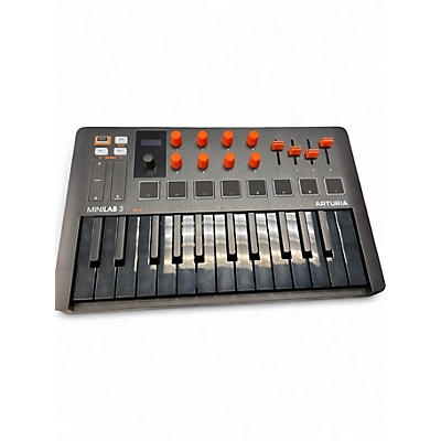 Used Arturia Minilab 3 MIDI Controller