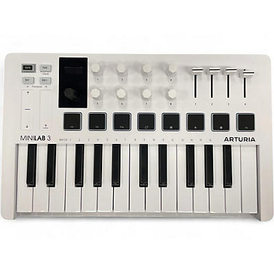 Used Arturia Minilab 3 MIDI Controller