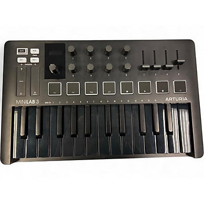 Used Arturia Minilab 3 MIDI Controller