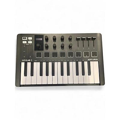 Used Arturia Minilab 3 MIDI Controller