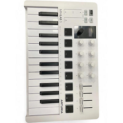 Used Arturia Minilab 3 MIDI Controller