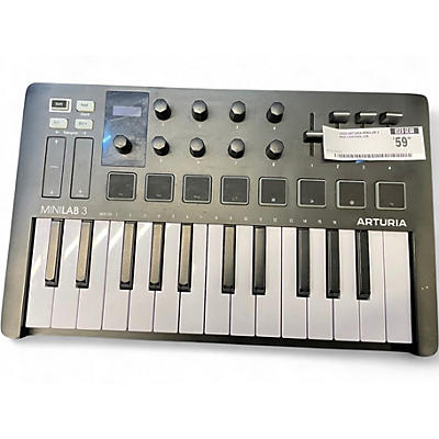 Used Arturia Minilab 3 MIDI Controller