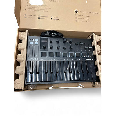 Used Arturia Minilab 3 MIDI Controller