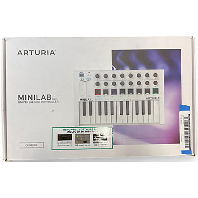 Used Arturia Minilab MKII MIDI Controller