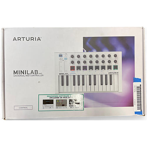 Used Arturia Minilab MKII MIDI Controller