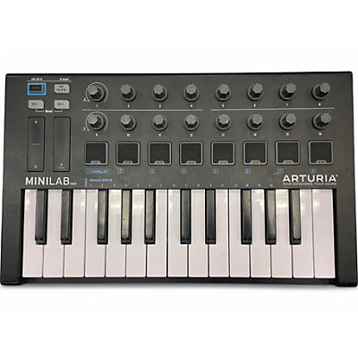 Used Arturia Minilab MKII MIDI Controller