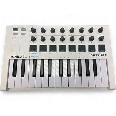 Used Arturia Minilab MKII MIDI Controller