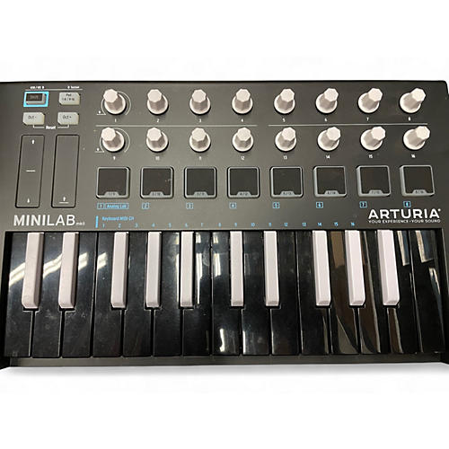 Used Arturia Minilab MKII MIDI Controller