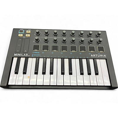 Used Arturia Minilab MKII MIDI Controller