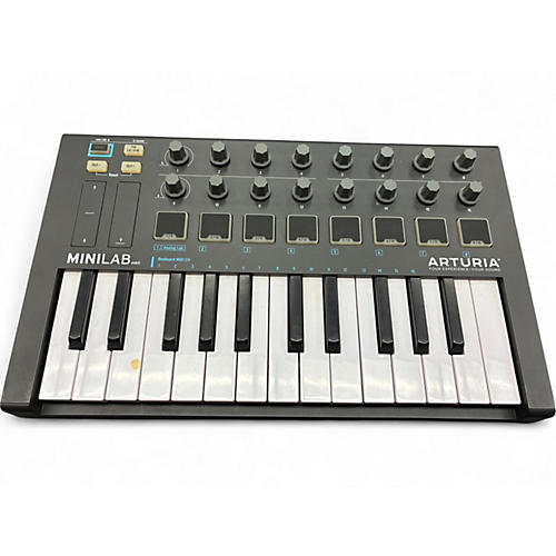 Used Arturia Minilab MKII MIDI Controller