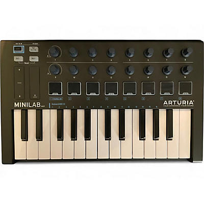 Used Arturia Minilab MKII MIDI Controller