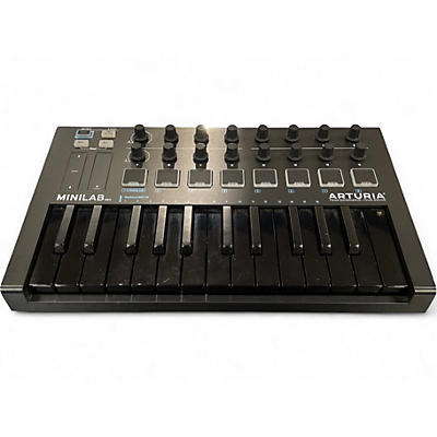 Used Arturia Minilab MKII MIDI Controller