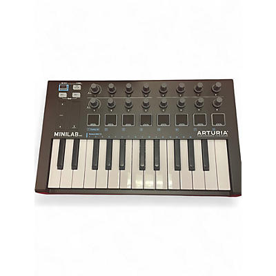 Used Arturia Minilab MKII MIDI Controller