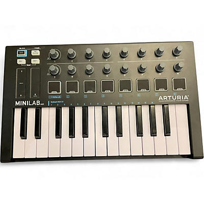 Used Arturia Minilab MKII MIDI Controller