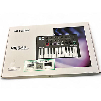 Used Arturia Minilab MKII MIDI Controller