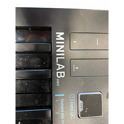 Used Arturia Minilab MKII MIDI Controller