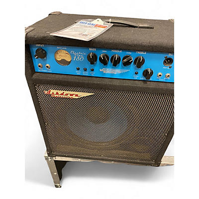 Used Ashdown EB 15-180 Electric Blue  EVO II 180W 1x15 Bass Combo Amp