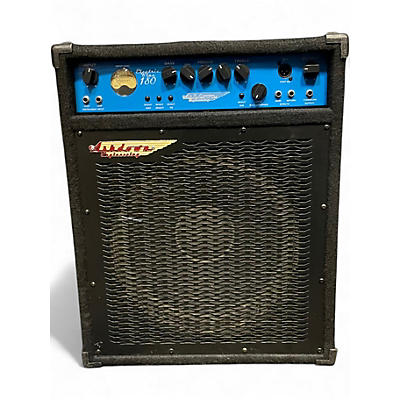 Used Ashdown EB 15-180 Electric Blue  EVO II 180W 1x15 Bass Combo Amp