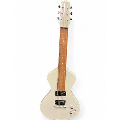 Used Asher Guitars & Lap Steels Electro Hawaiian Junior white Lap Steel