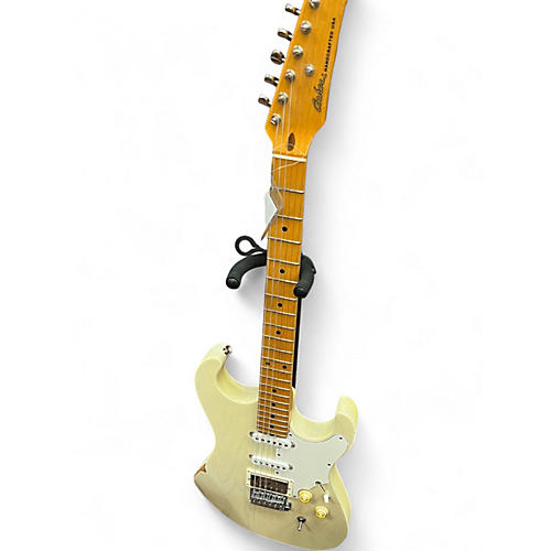 Used Asher Guitars & Lap Steels LA Studio White Solid Body Electric Guitar White