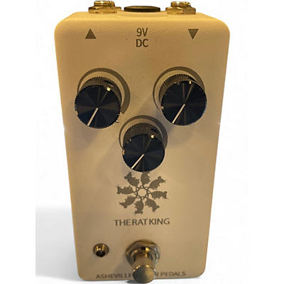 Used Asheville Guitar Pedals RAT KING Effect Pedal