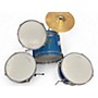 Used Ashthorpe Used Ashthorpe 4 Piece JUNIOR SERIES BLUE SPAPRKLE Drum Kit BLUE SPAPRKLE