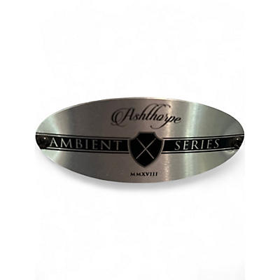 Used Ashthorpe 5 Piece Drum Set White Drum Kit