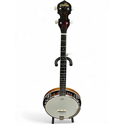Used Ashthorpe Left Handed Natural Banjo