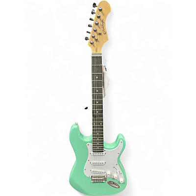 Used Ashthorpe STRAT Seafoam Green Solid Body Electric Guitar