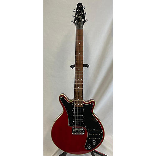 Aslin Dane Used Aslin Dane Bohemian II Red Solid Body Electric Guitar Red