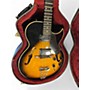 Used Aslin Dane JAZZ KING 2 Color Sunburst Hollow Body Electric Guitar 2 Color Sunburst