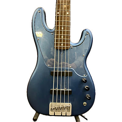 Used Atelier Z ZPO5 Blue Electric Bass Guitar