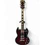 Used Athena DOUBLE CUT  RED Solid Body Electric Guitar RED