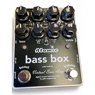 Used Atomic BASS BOX Bass Effect Pedal