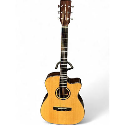 Used Auden Artist Rosewood Bowman Natural Acoustic Electric Guitar