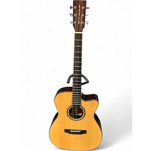Used Auden Artist Rosewood Bowman Natural Acoustic Electric Guitar Natural