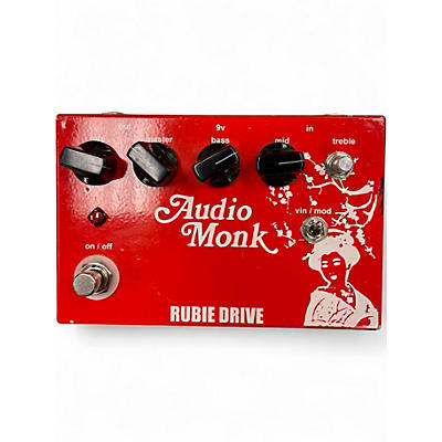 Used Audio Monk rubie drive Effect Pedal