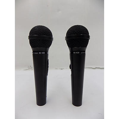 Used Audio Spectrum AS-420 2 Piece Set Microphone Pack