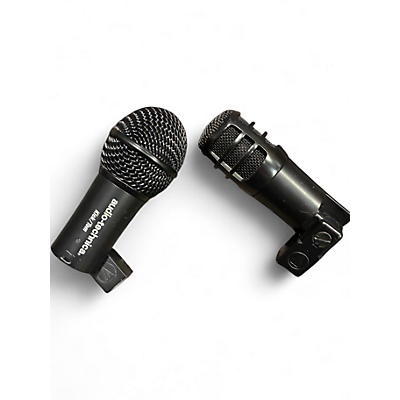 Used Audio-Technica Kick/Tom Snare/Tom Mic Pack Dynamic Microphone