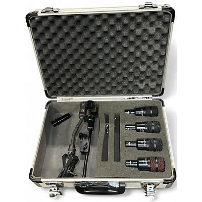 Used Audix 4 PIECE DRUM MIC KIT Dynamic Microphone