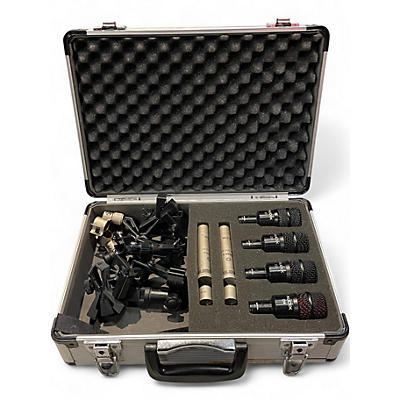 Used Audix 6 PIECE DRUM MIC SET Percussion Microphone Pack