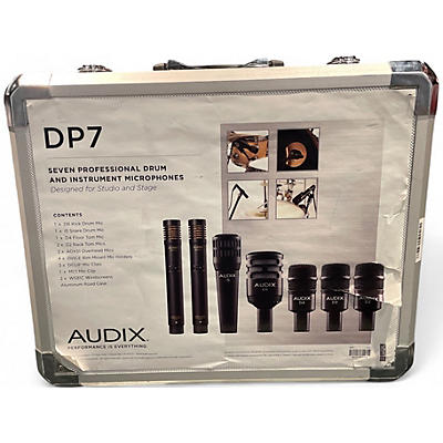 Used Audix DP7 Percussion Microphone Pack