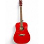 Used Austin AA25-D Wine Red Acoustic Guitar Wine Red