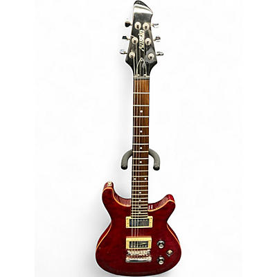 Used Austin AU792 Cherry Solid Body Electric Guitar