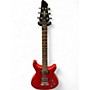 Used Austin AU792 Translucent Red Solid Body Electric Guitar Translucent Red