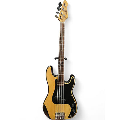 Used Austin Bass Natural Electric Bass Guitar